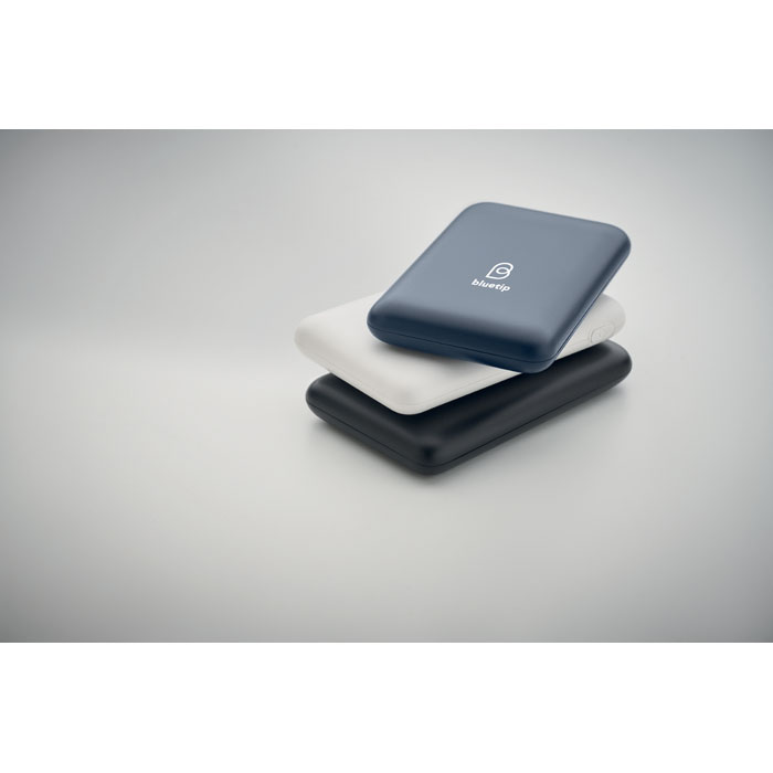 Power bank 5000 mAh personalizzato con logo aziendale